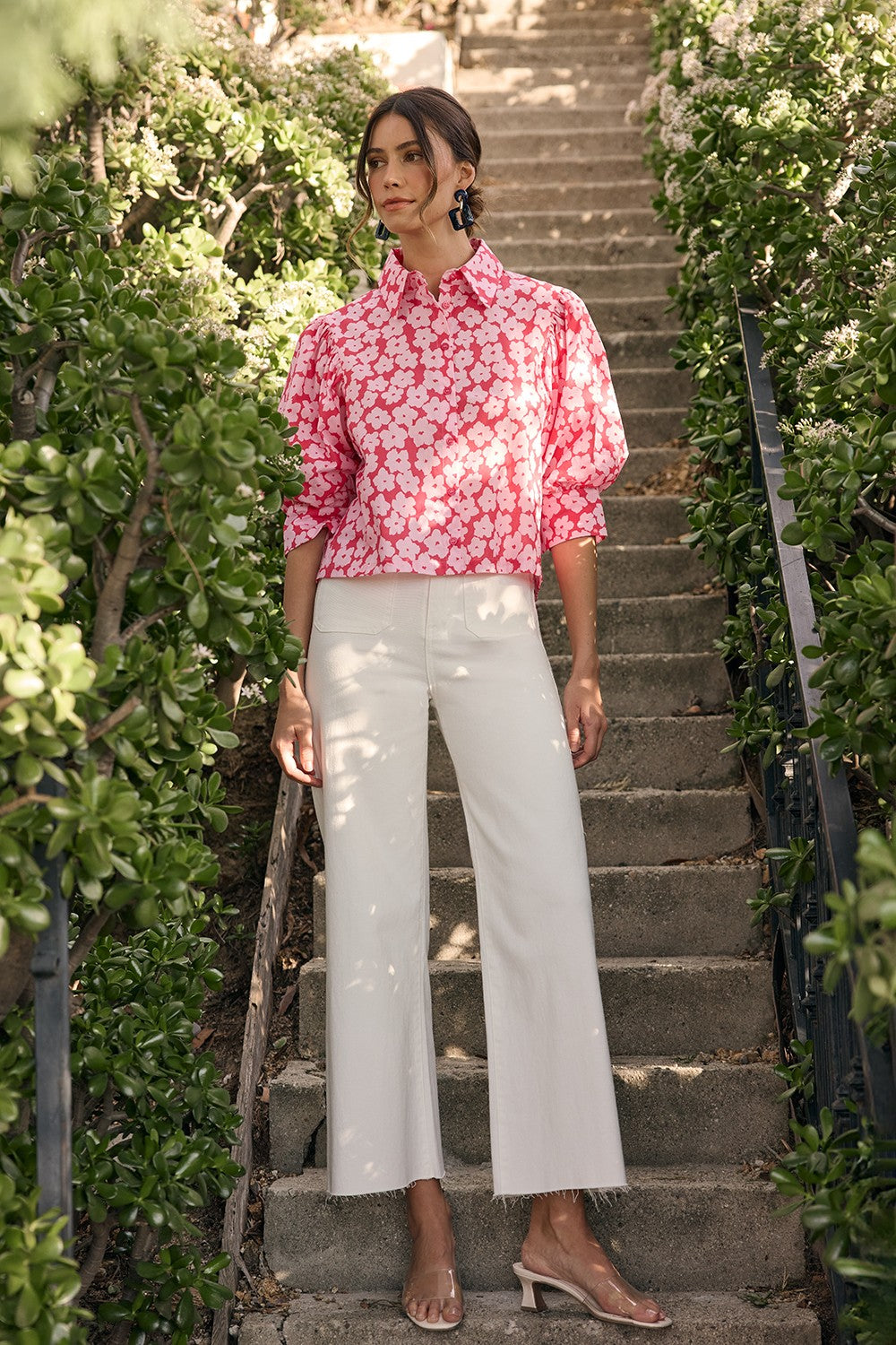 Crisp & Classic High Rise White Denim