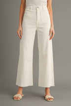 Crisp & Classic High Rise White Denim