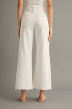 Crisp & Classic High Rise White Denim