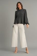 Crisp & Classic High Rise White Denim