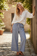 Harbor Breeze Striped Wide Leg Pants