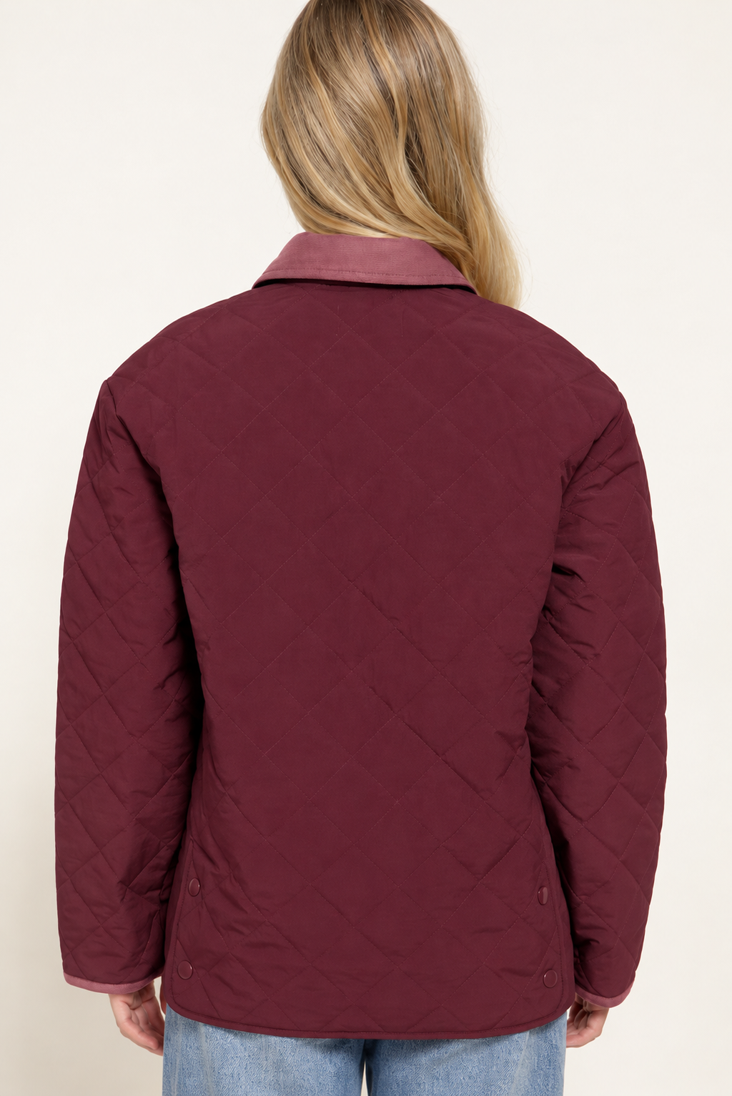 The Merlot Quilted Jacket