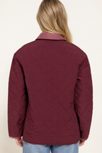 The Merlot Quilted Jacket