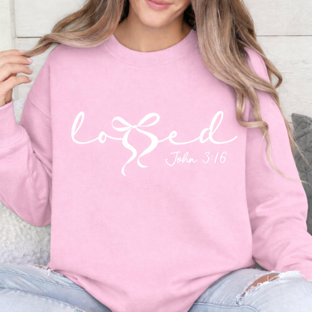 Loved Bow Crewneck