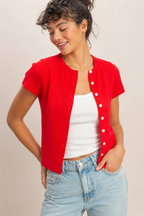 Sommer Button Top