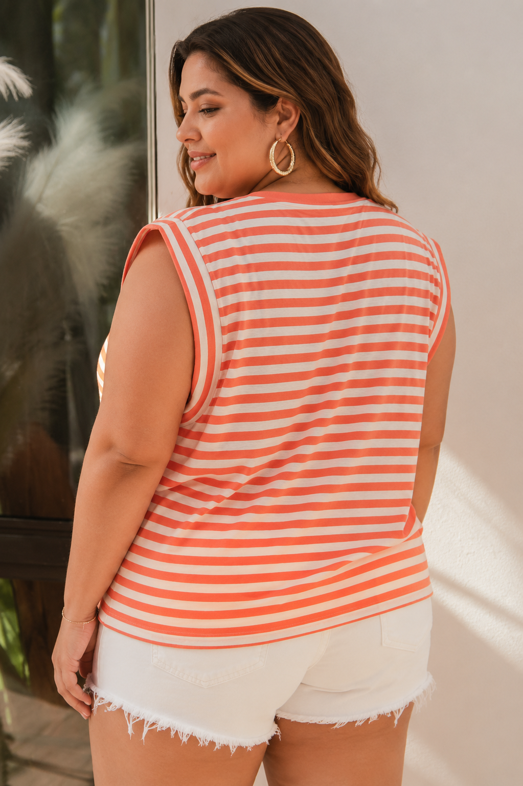 Sunset Striped Knit