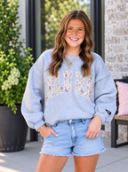 Lulu Mac Camo Embroidered Sweatshirt
