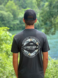Honey Hole™ Trademark Tee – Graphite Camo Back Print