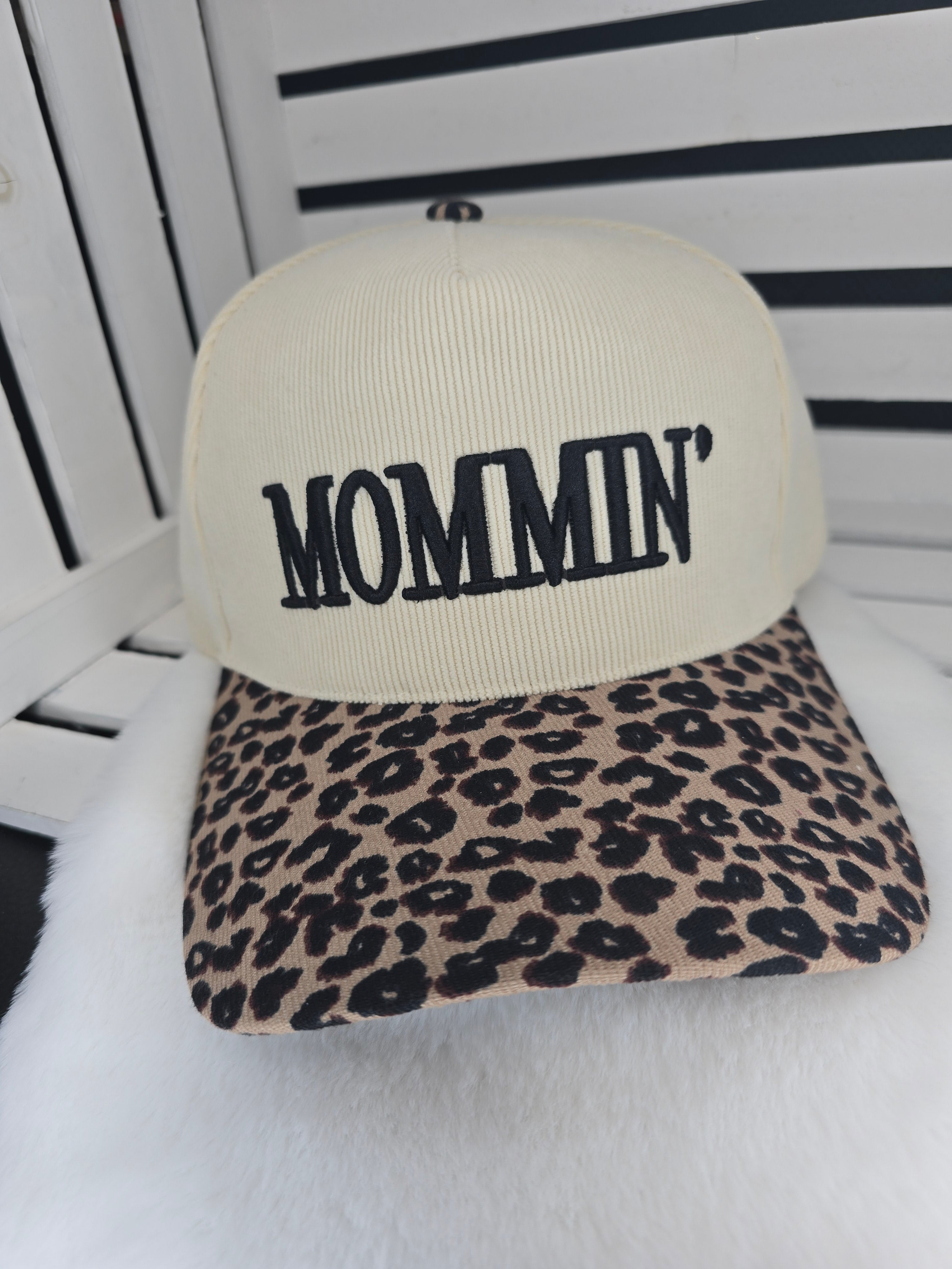 Mommin' Two Tone Corduroy Cap