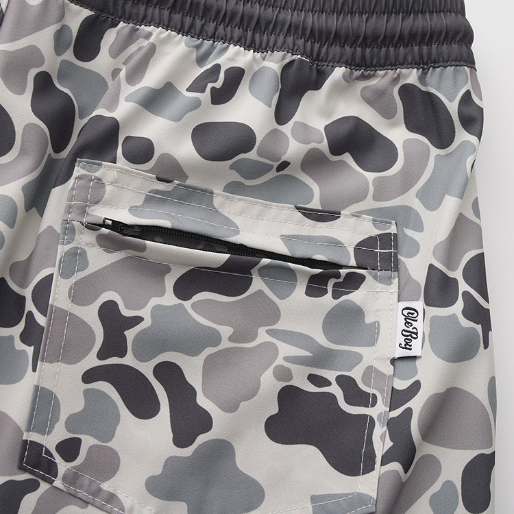 Ole Boy Everyday Short | Grey Camo