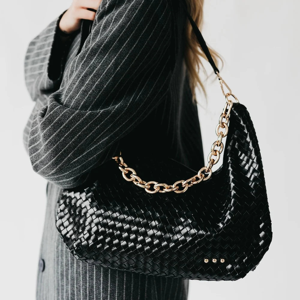 Sienna Slouchy Woven Shoulder Bag