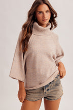 The Rosewood Cable Detail Sweater