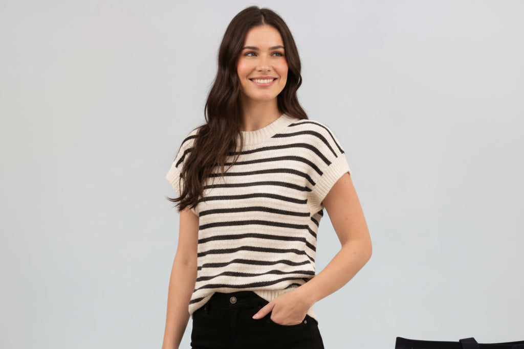 Cara Stripe Sweater