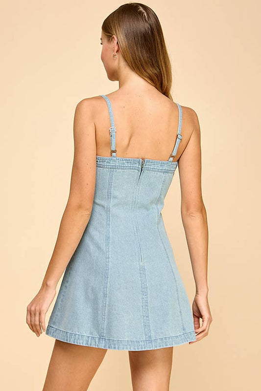 The Delaney Denim Dress