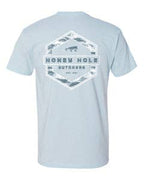 Honey Hole™ Trademark Short Sleeve - Redfish Hex