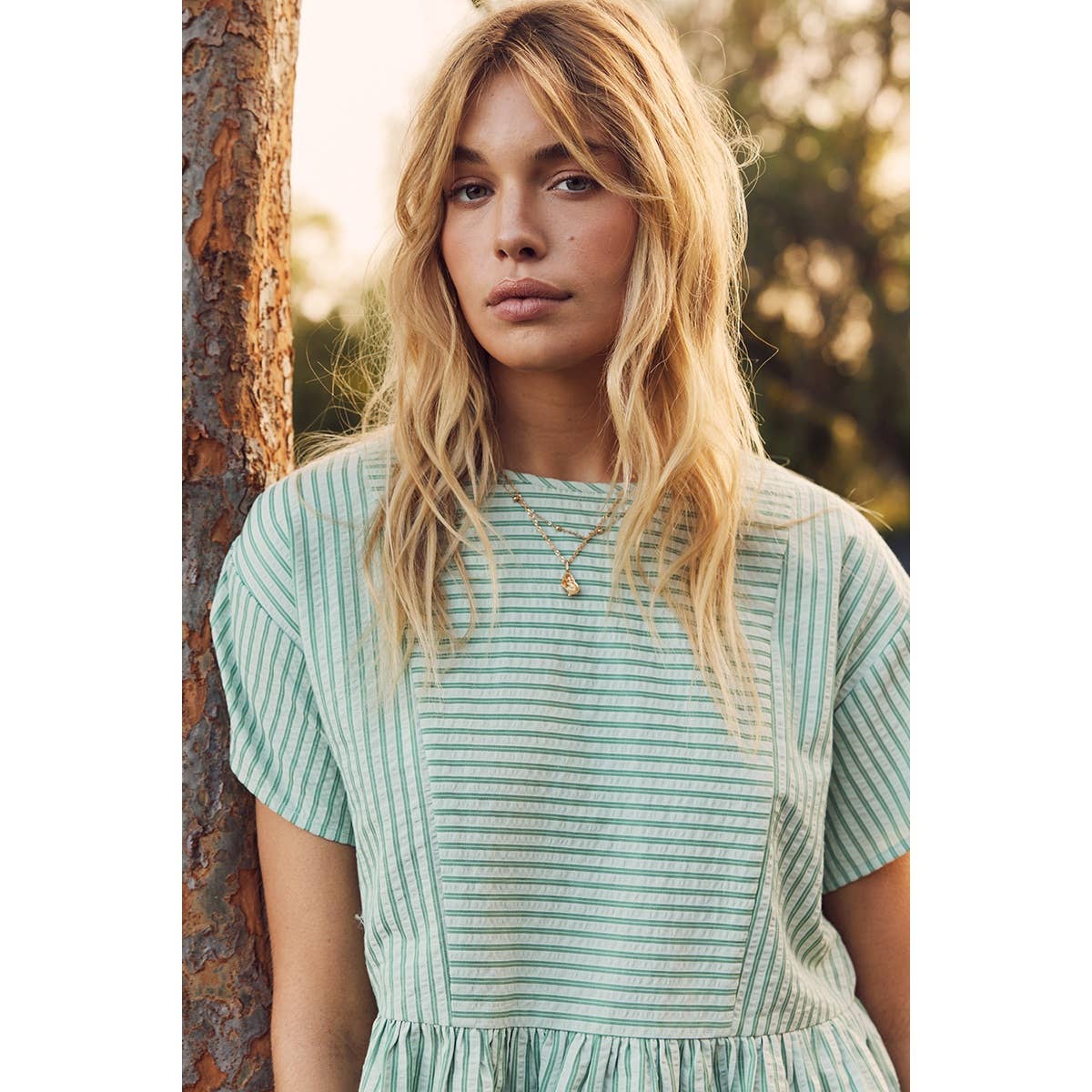 Sweet Breeze Babydoll Top