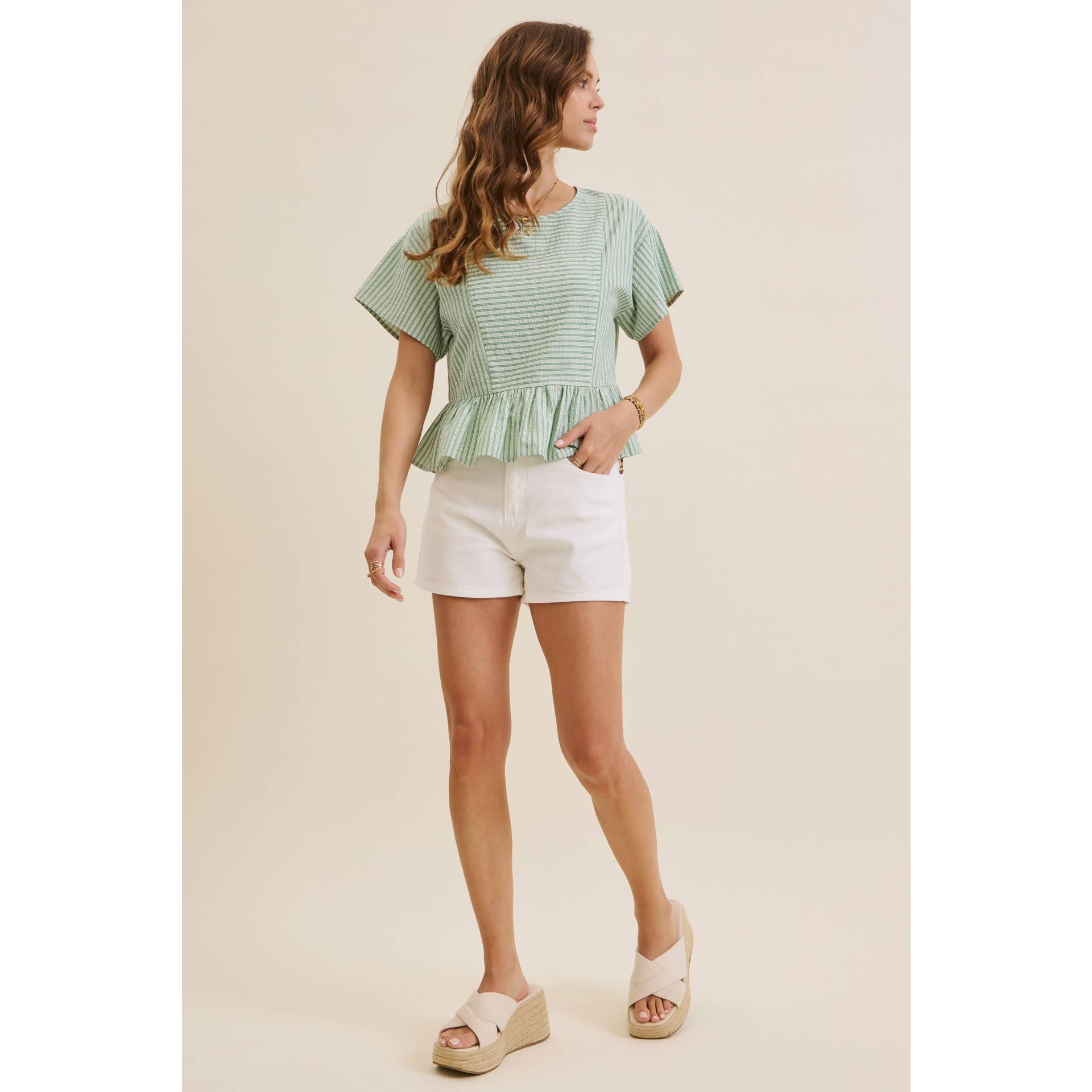 Sweet Breeze Babydoll Top