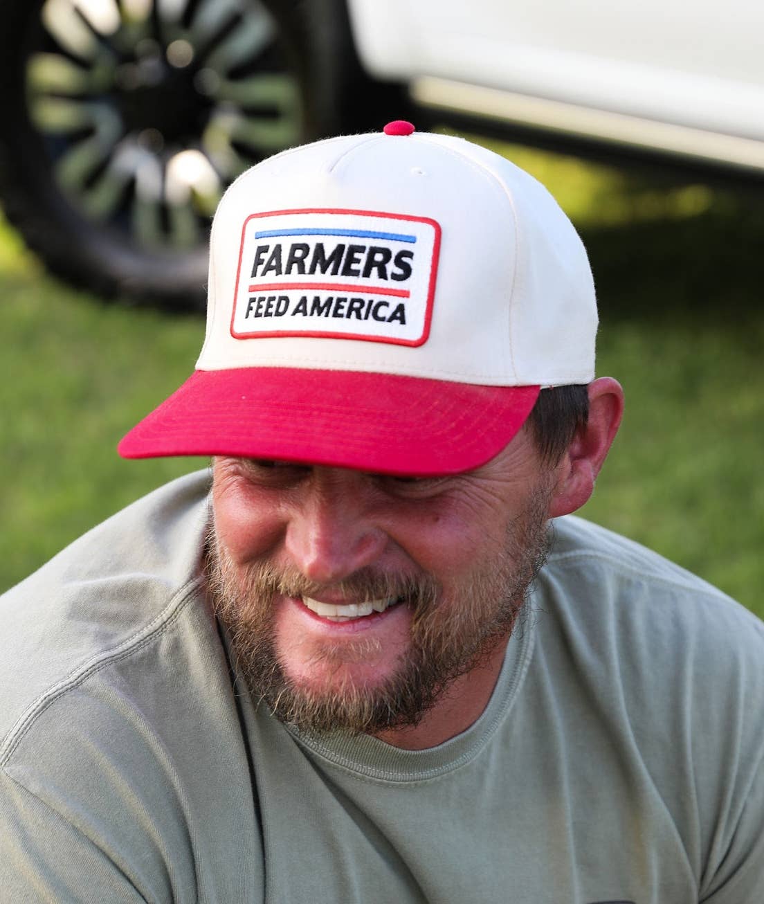 Turnrows™ Farmers Feed America Patch Cap