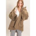 Cozy Retreat Oversized Sherpa Jacket