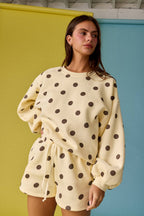 Dottie in Yellow Polka Dot Set