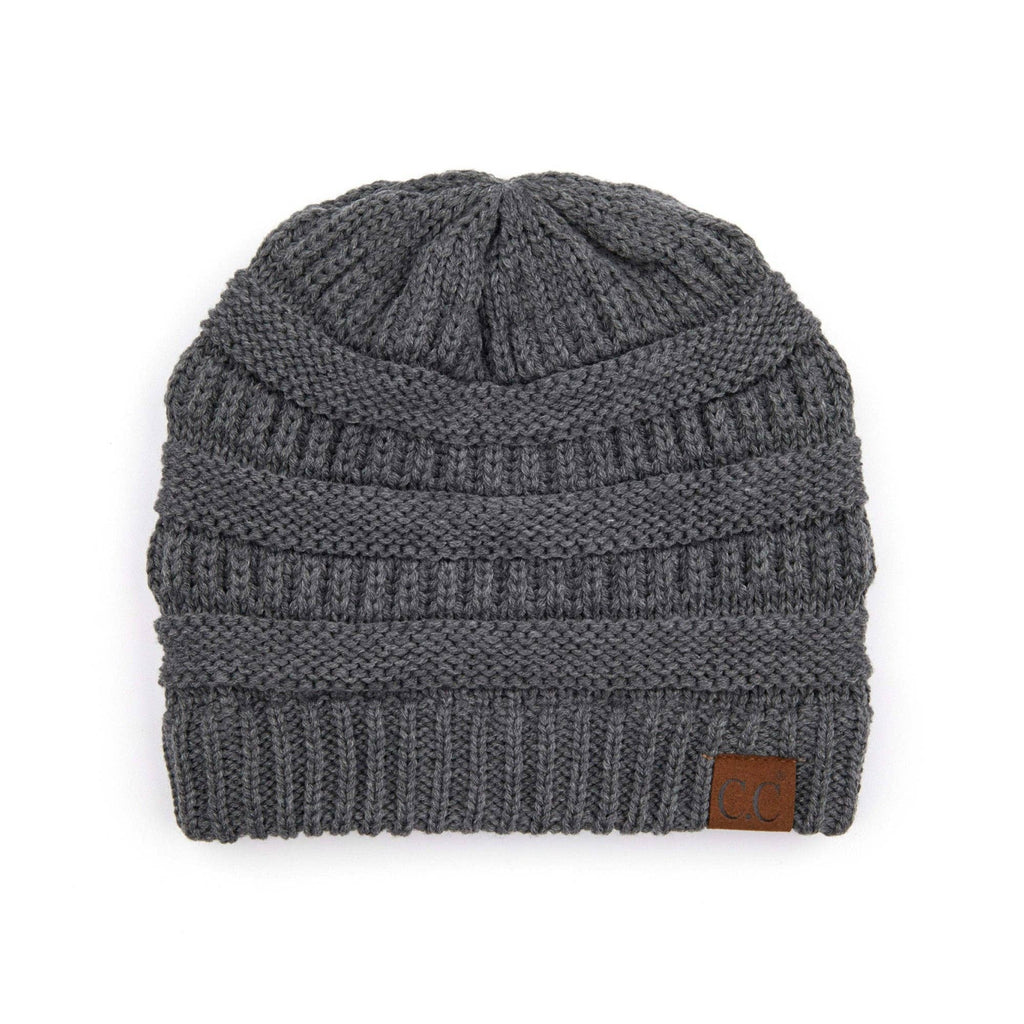 C.C Classic Cable Knit Beanie