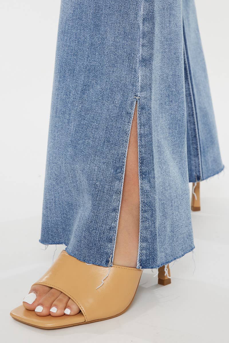Kan Can Denim | Double Waist Band Flare Jeans