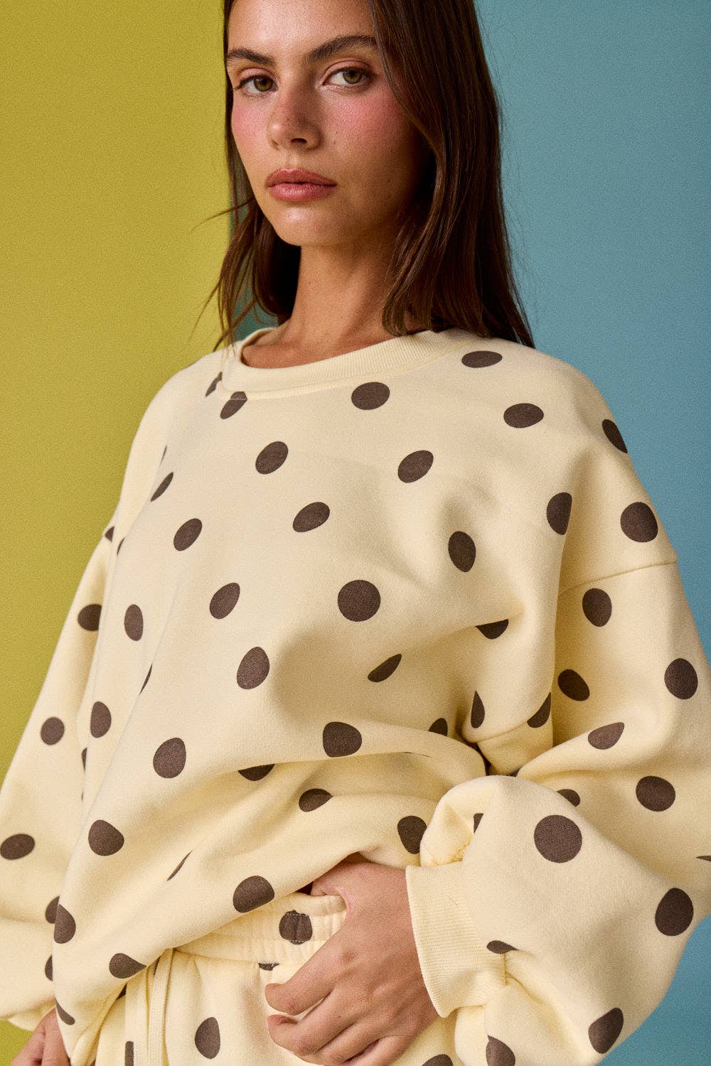 Dottie in Yellow Polka Dot Set