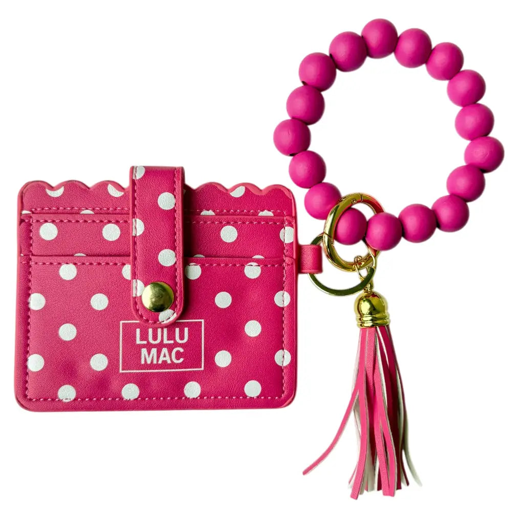 Beaded Wristlet ID Wallet
