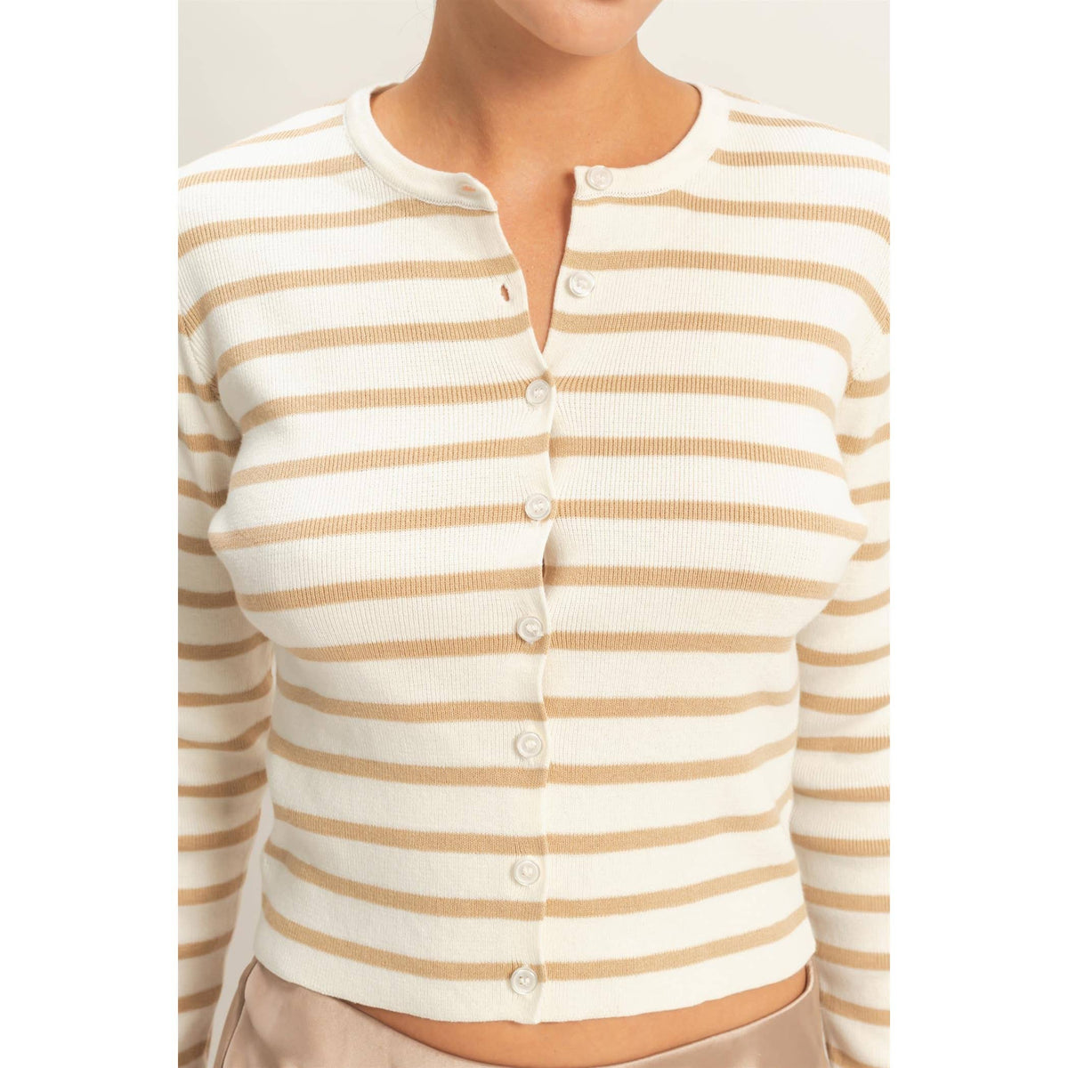 Hadley Striped Cardigan