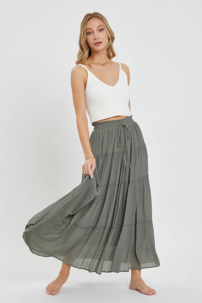 Simply Olive Maxi Skirt