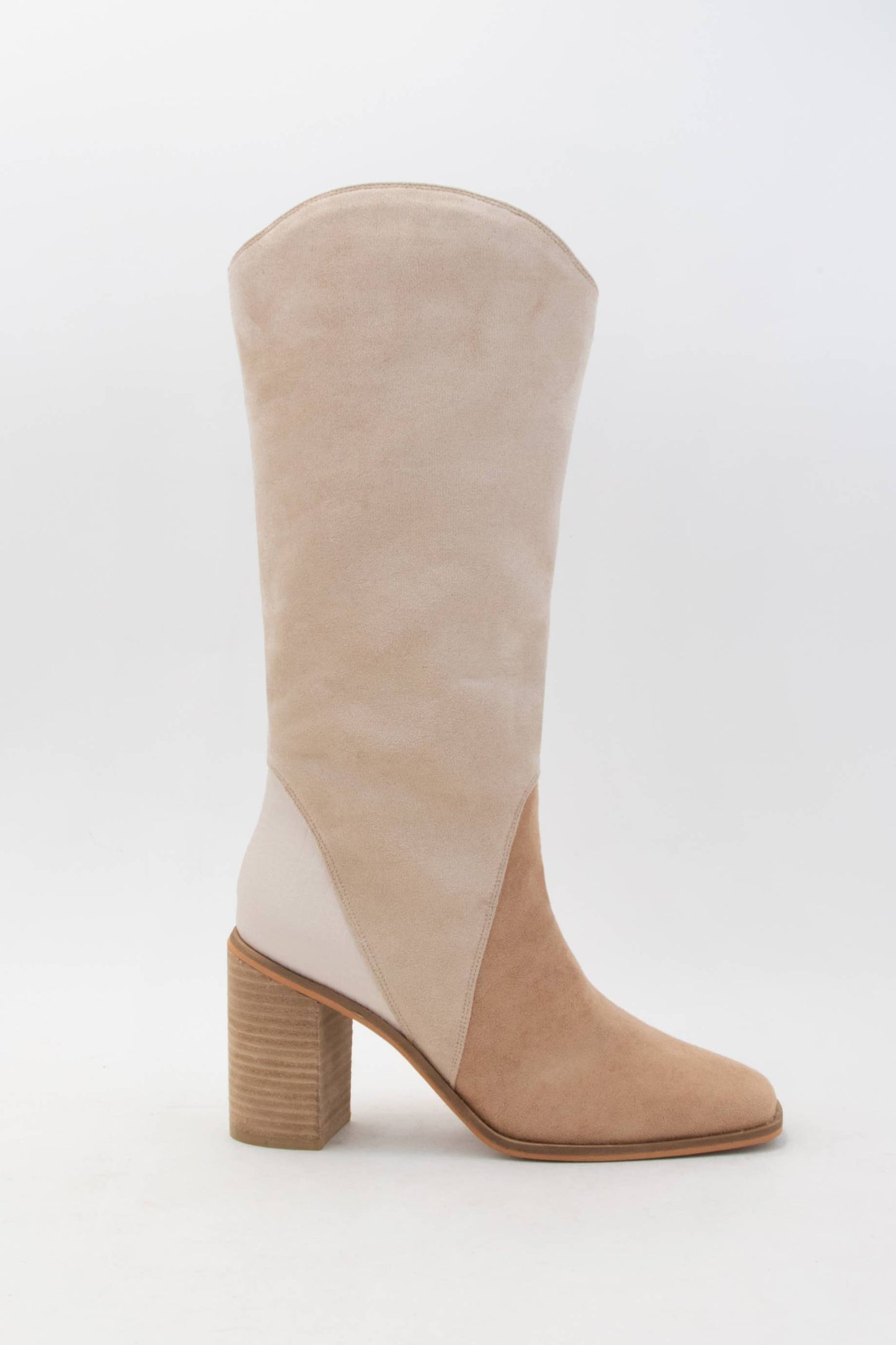 Kristin Three-Tone Tall Boot