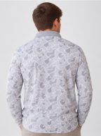 White Camo Quarter Zip Pullover