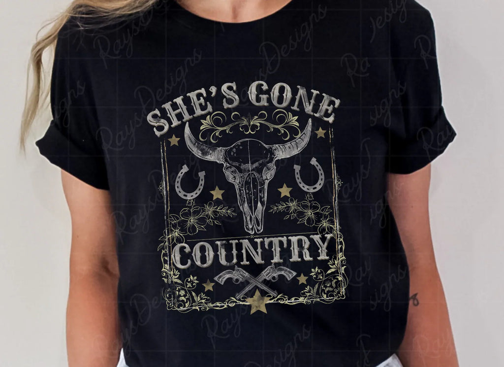 She's Gone Country Tee