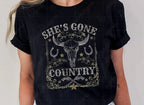 She's Gone Country Tee