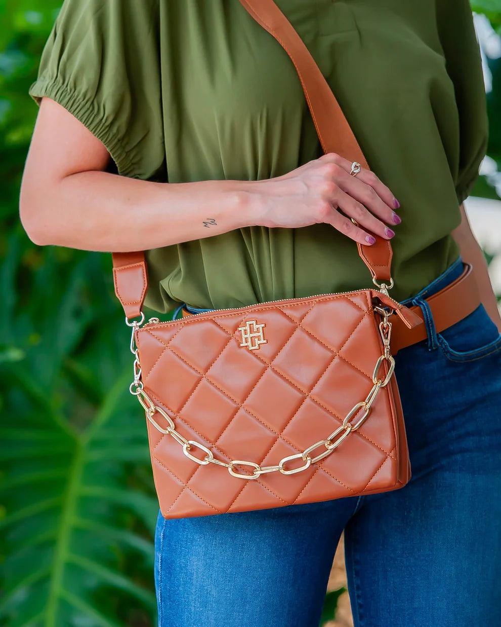 Ariana Crossbody Latte LD